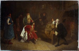 The Grandfather of the Russian Fleet by Grigori Grigoryevich Myasoedov