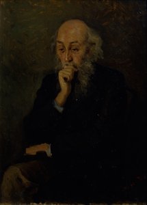 Portrait of the artist Nikolai Ge by Grigori Grigoryevich Myasoedov