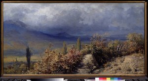 Autumn View of the Crimea by Grigori Grigoryevich Myasoedov