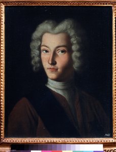 Portrait of the Tsar Peter II of Russia by Grigory Dmitriev Molchanov