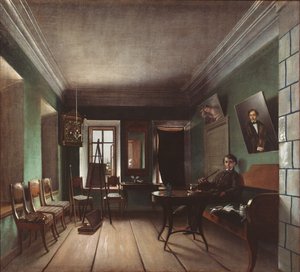 Interior in the Bykovs house