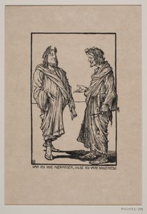 Alexander and Diogenes by Gudmund Hentze