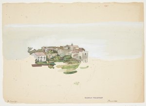 Italian Town. Ravello by Gudrun Traustedt