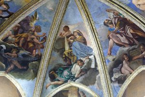 Fresco Depicting the Prophet Haggai or Aggeus