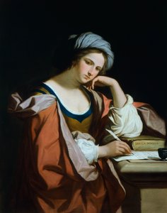 Persian Sibyl, by Felice Giani by Guercino