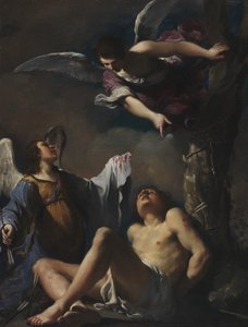 St. Sebastian Succoured by Two Angels
