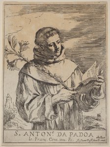 Saint Anthony of Padua by Guercino