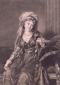 Portrait of Countess Yekaterina Skavronskaya, née von Engelhardt, 1791 by Guglielmo Morghen