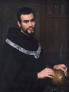 Portrait of a young monk by Guido Cagnacci