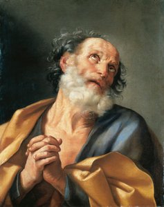 Portrait of Saint Peter Crying