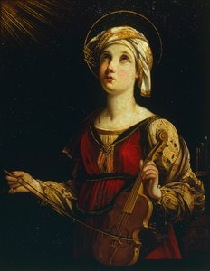 Saint Cecilia by Guido Reni