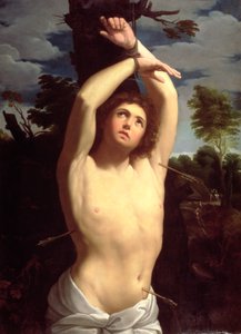 St. Sebastian by Guido after Reni