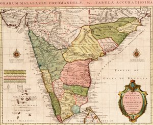 Chart of the Indian Ocean, c.1722 by Guillaume Delisle