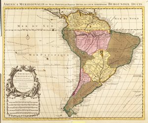 Panama, Argentina, Bolivia, Brazil, Chile, Colombia, Ecuador, French Guiana, Guyana, Paraguay, Peru, Suriname, Uruguay, Venezuela by Guillaume Delisle
