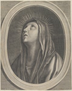 The Virgin Looking Up by Guillaume Vallet