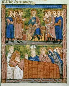 Council of Cross Chiefs and Death of Baudoin, Count of Hainaut by Guillaume de Tyr