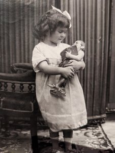 Frida Kahlo as a Child by Guillermo Kahlo