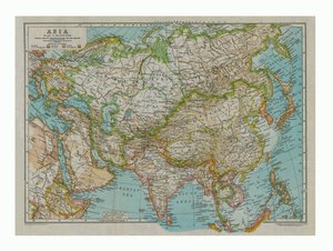 Map of Asia
