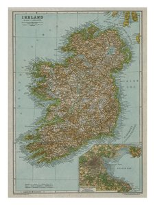 Map of Ireland