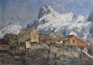 Svolvær by Gunnar Berg
