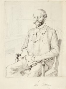 Director C.A. Zitting, Portrait Study