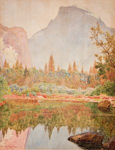 Half Dome, Yosemite by Gunnar Widforss