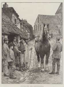 Agricultural Scenes, April, a Candidate for Honours