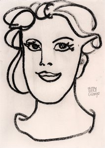 Minimalist Female Portrait