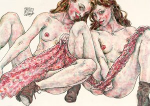 Female Nude, Children of the Sun