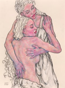 Mother and Daughter by Gunter Langer