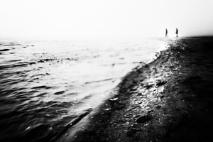 Two On The Shore by Gustav Davidsson