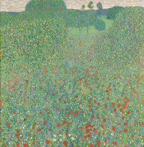 Blooming Poppy by Gustav Klimt