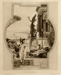 The Ancient Theater in Taormina by Gustav Klimt