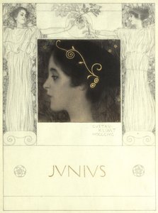June by Gustav Klimt