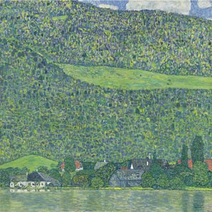 Litzlberg on the Attersee, 1914-1915 by Gustav Klimt
