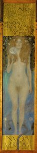 Nude Veritas by Gustav Klimt