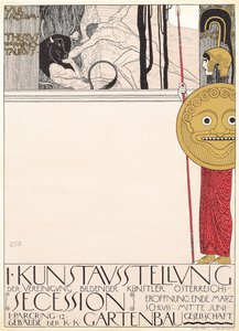 Poster for the First Secessionist Exhibition in Vienna