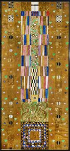 Sketch for The Knight from the Frieze of the Palais Stoclet, Brussels by Gustav Klimt