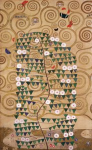 Sketches for the Frieze for the Palais Stoclet in Brussels, Belgium by Gustav Klimt