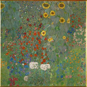 Sunflowers by Gustav Klimt
