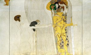 The Beethoven Frieze (Detail): Knight in Shining Armor, 1902 by Gustav Klimt