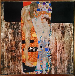 The Three Ages of Man by Gustav Klimt