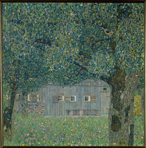 Upper Austrian Farmhouse by Gustav Klimt