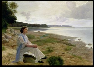 On The Beach by Gustav Vermehren
