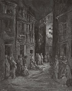 Bluegate Fields Slums, London in the 19th Century