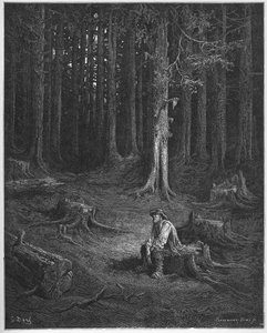 The Forest and the Woodcutter - from 