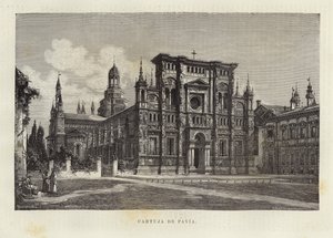 Certosa di Pavia by Gustave Bauernfeind