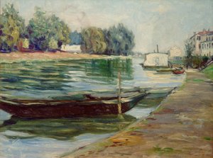 Banks of the Seine by Gustave Caillebotte