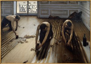 Parquet planers by Gustave Caillebotte