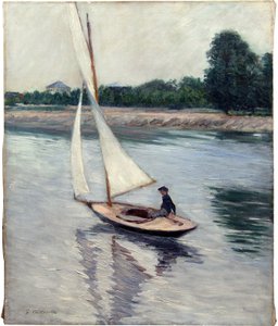 Sailing Ship on the Seine at Argenteuil